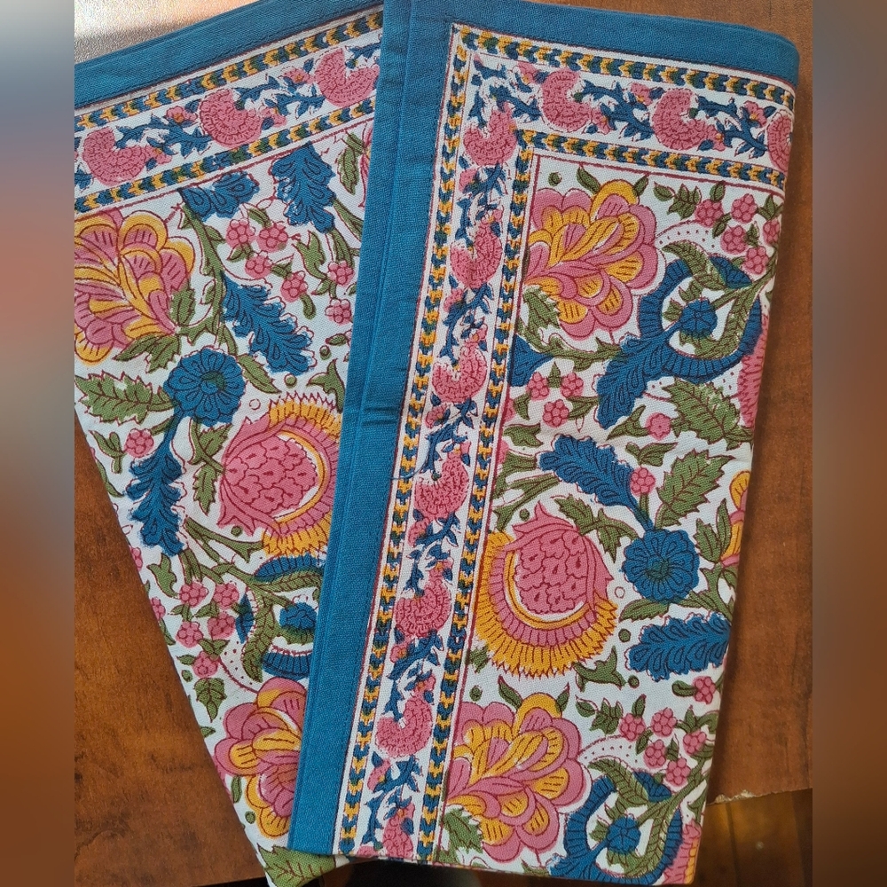 Pomegranate Placemat & Napkins Set For One Jewel Blossom - Picture 5 of 14